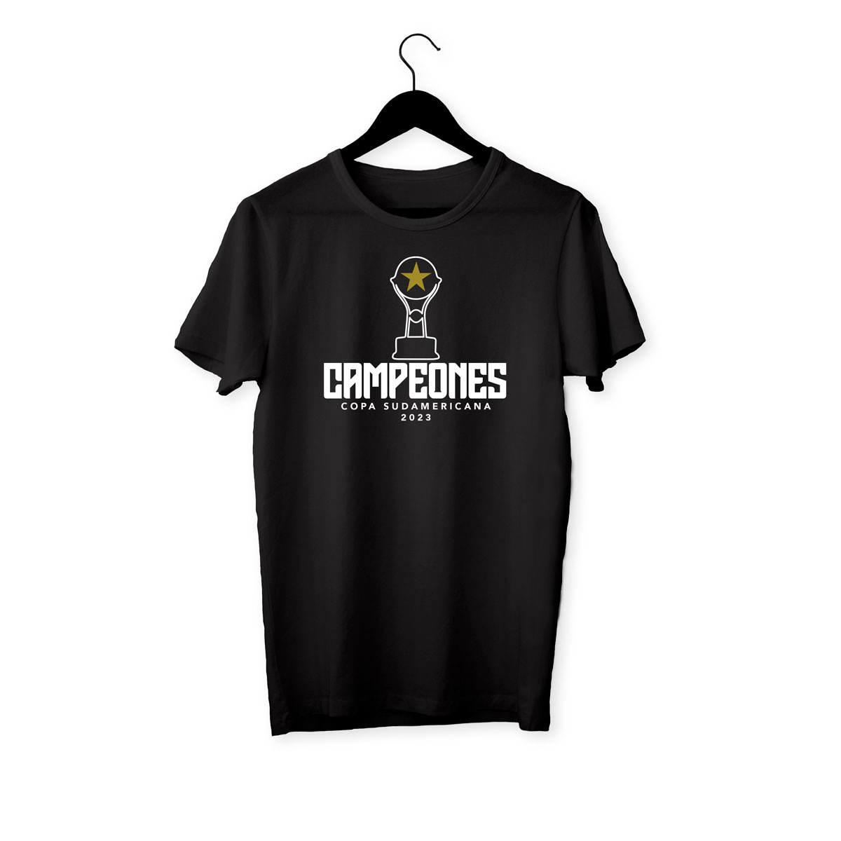 Camiseta negra CAMPEONES – DE LIGA SOY