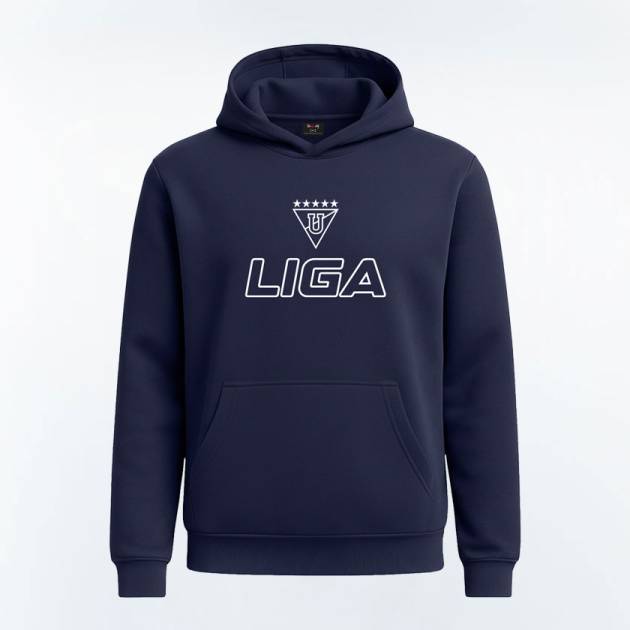 SUDADERA LIGA AZUL